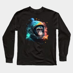 space monkey Long Sleeve T-Shirt